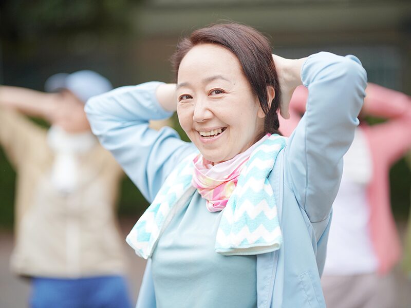 元気な女性